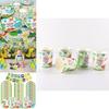 Colorful Cartoon Dinosaur Party Birthday Supplies Tableware Plates Cups Banner Set