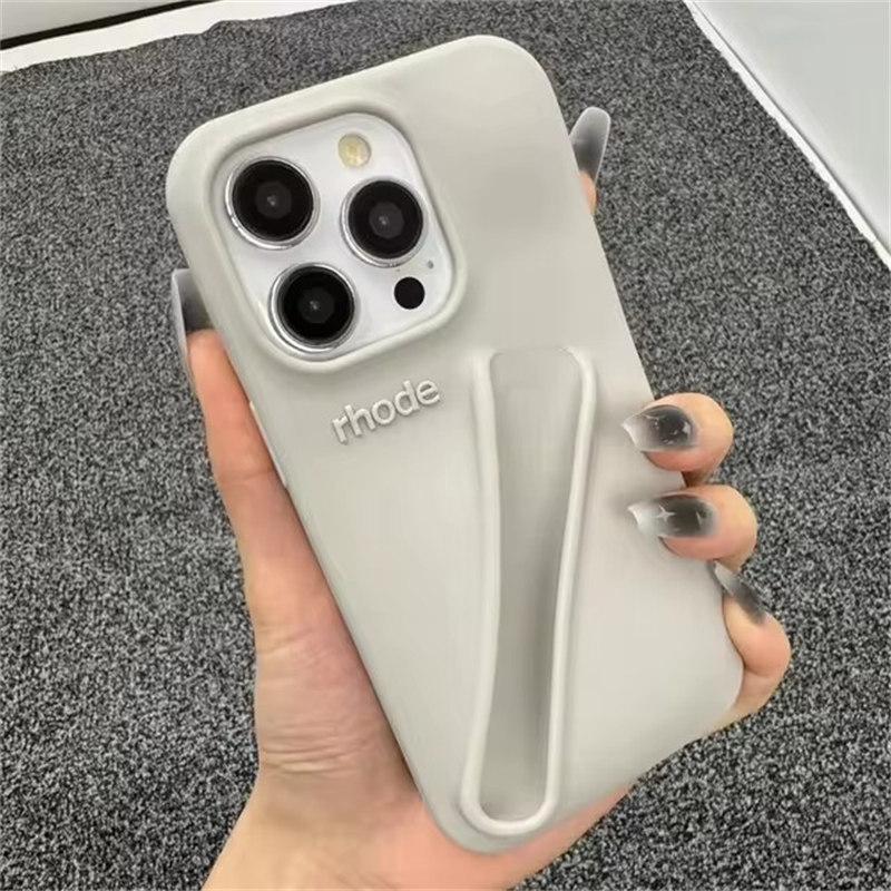 Minimalistische Rhode-Hlle in Volltonfarbe fr iPhone 15 14 Plus 13 12  Mini 11 Pro Max kann mit Lippenstift-Abdeckung installiert werden, ohne  mitgeliefert zu werden gnstig kaufen  Preis, kostenloser Versand, echte  Bewertungen mit Fotos  Joom