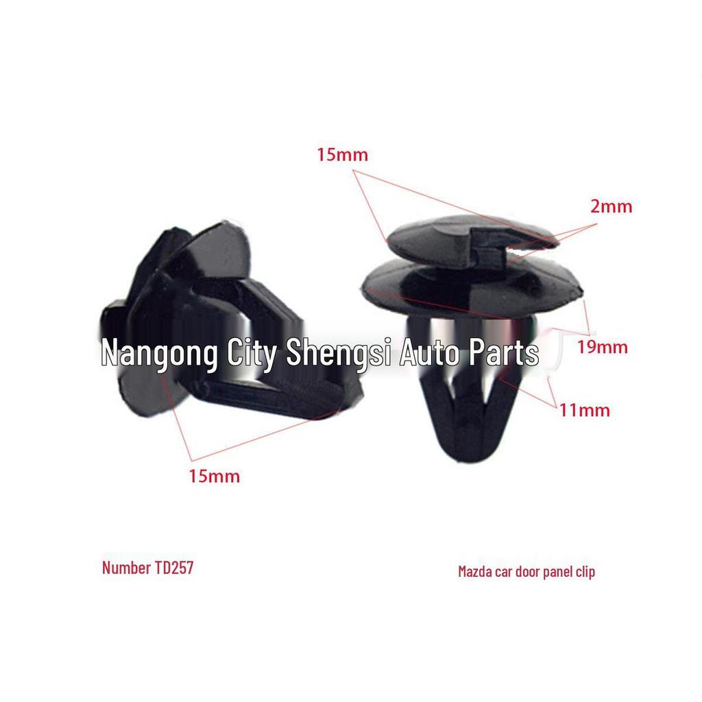 Universal Car Door Panel Clip for Toyota, Mercedes-Benz, and Mazda - Interior Trim Decoration Accessory