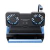 9 In 1 Portable Game Console Dock Type C M to PD+USB3.0+USB2.0*3+SD TF+RJ45+HD2.0+Dual Fans