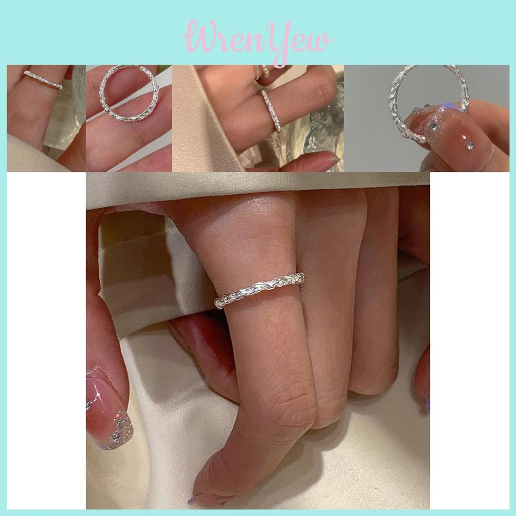 Stylish Minimalist Geometric Copper Ring For Women Ins Luxury Design 2023 Spring