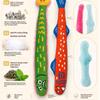 Cat Interactive Teaser Stick 1Pcs Crinkle Paper Catnip Plush Fish Toy Soft Bite Resistant Soothes Anxious Cats for Home Play