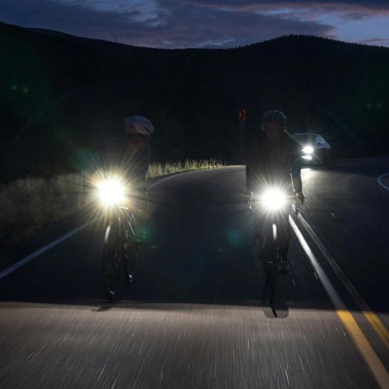 Solar Bike Light Headlight Bright Bicycles Flashlight LED Bike Front Lamp Solar Rechargeable Bicycles Headlight