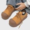 Men Winter Casual Shoes Comfortable Fashionable Casual Versatile Thick Soled Height Increasing Board Cute Little Bee Version