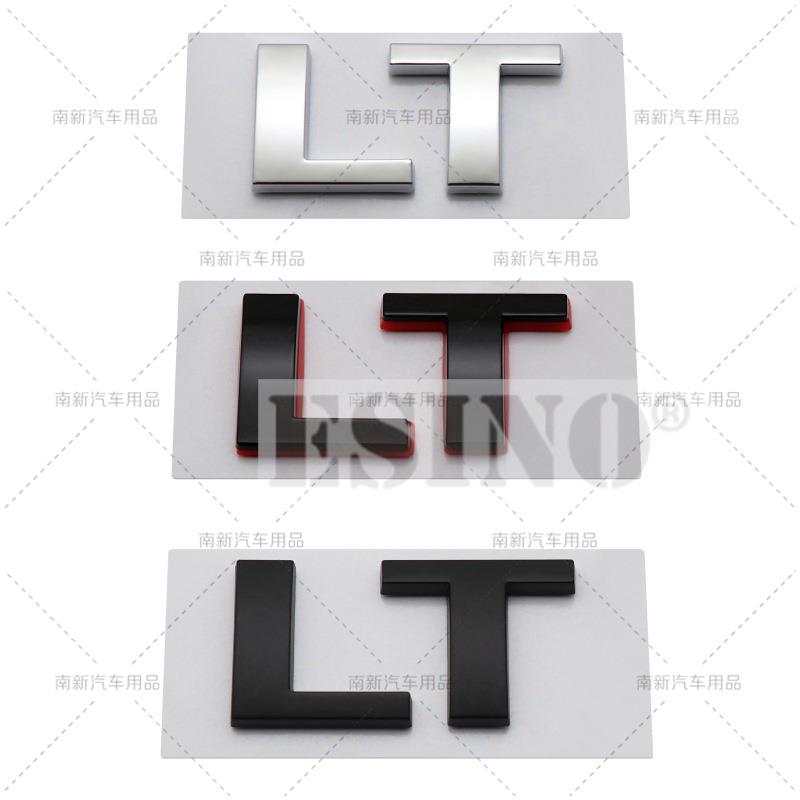 Car Styling LT 3D ABS Badge Body Adhesive Emblem Sticker Decal for Chevrolet Silverado Suburban Tahoe Offroad 4X4