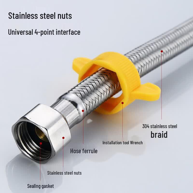 Yangan Stainless Steel Braided Water Inlet Hose