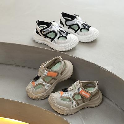 Boys Summer Breathable Mesh Sandals Hollow Out Beach Shoes Casual Sports Sneakers For Big Kids Outdoor Walking Footwear