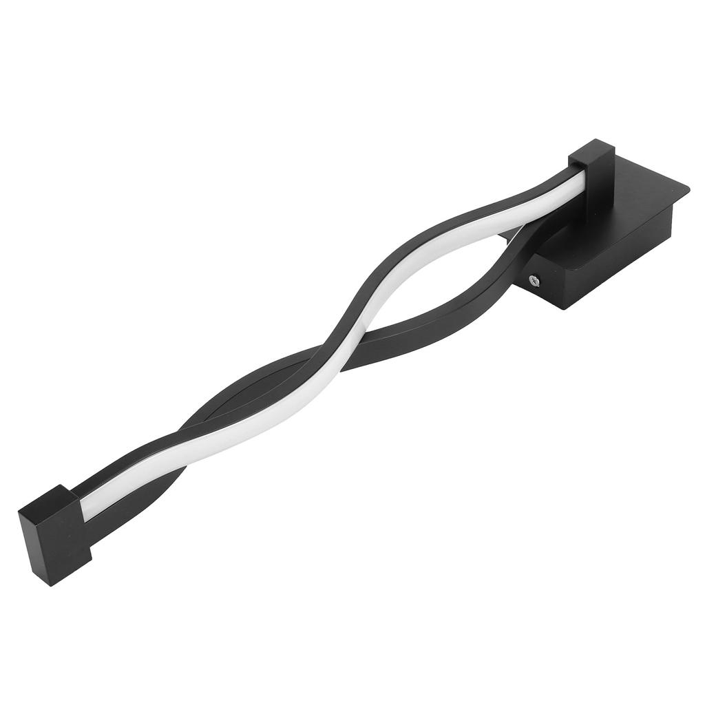 LED Wall Lamp Modern Wavy Shaped Decorative Light for Corridor Bedside AC85-265V Warm White