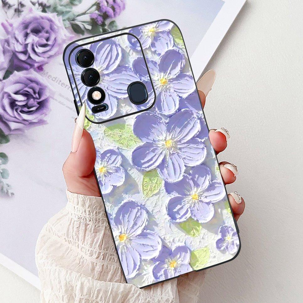 New Fashion Back Cover For Tecno Spark 8 8p 8c 8 Pro Case For Spark8c KG5k Phone Shell Cool Animals Luxury Girly Soft Silicone