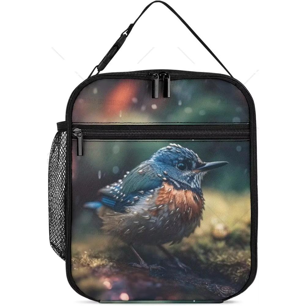 Animal Lion Cooler Insulated Lunch Bag for Women Men Adults Portable Reusable Laige Capacity Cool Bag Lunch Box for Work
