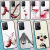 Red Wine Glass Art Case For Xiaomi 15 14 Ultra 13 11T 12T 13T 14T Pro POCO X7 Pro X3 X5 X6 M6 F5 F6 Pro Cover