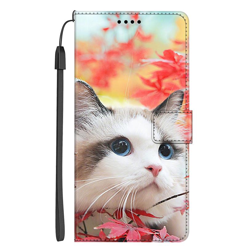 Animal Leather Flip Case for Samsung Galaxy M16 F16 5G Leather Magnetic Wallet Covers for Galaxy F16 Stand Phone Bag Galaxy M 16