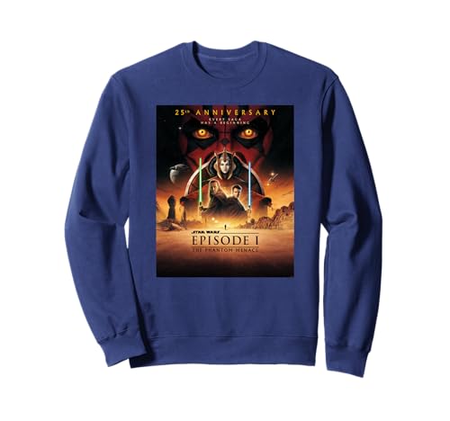 Star Wars Episode 1 25th Anniversary Official Movie Poster Sweatshirt