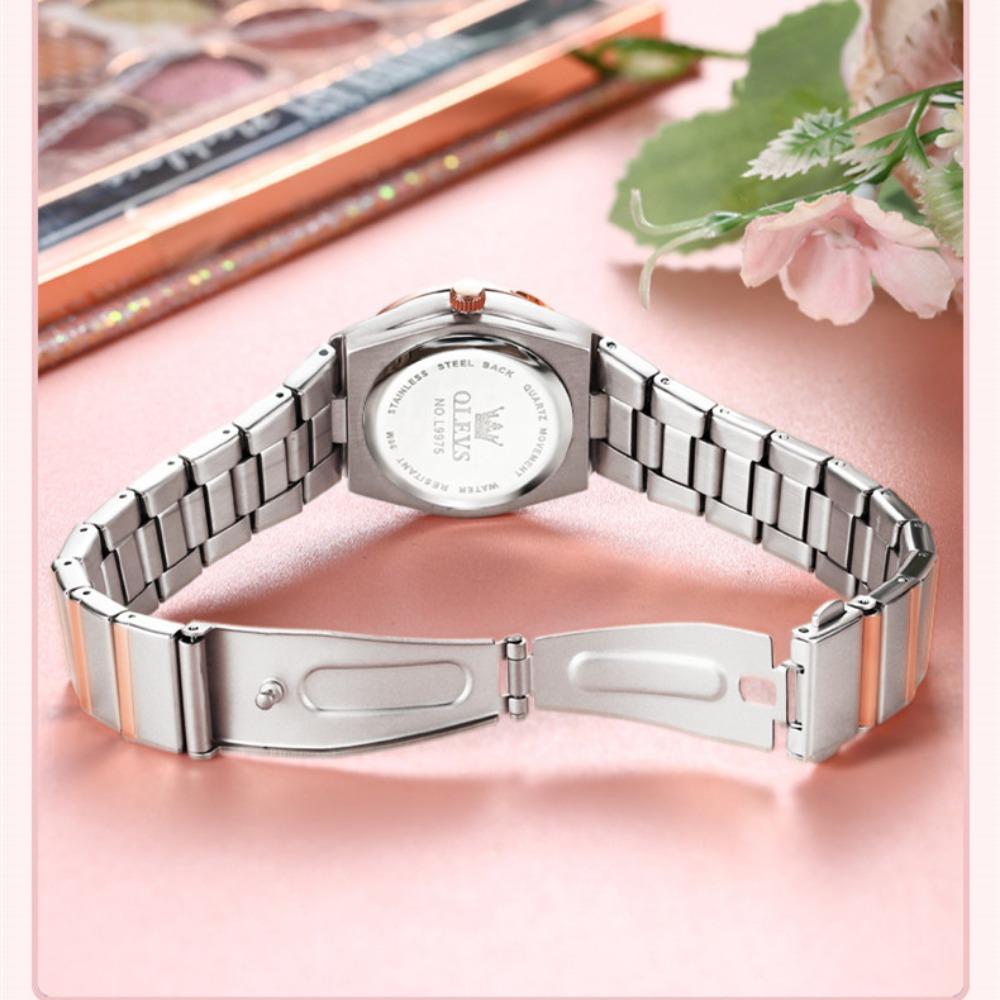 OLEVS New Top Women's Watch Fashion Diamond Madrid Watch High -end Watch