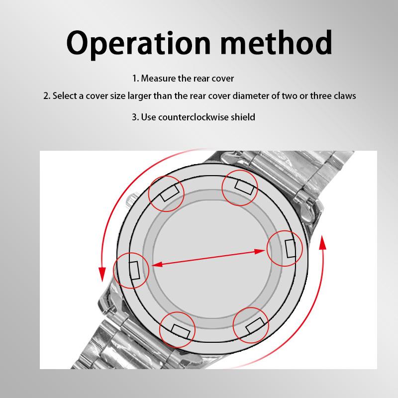 Watch Adjustable Opener Watch Maintenance Props Back Case Press Closer Remover Repair Watchmaker Tool
