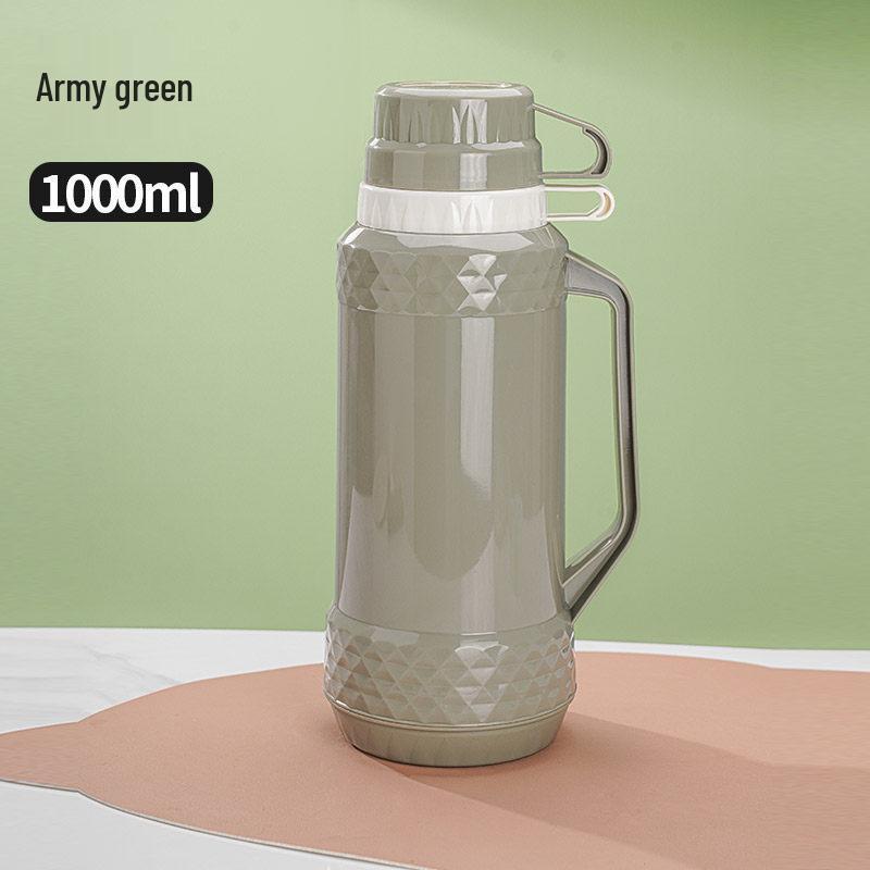 Large Capacity Glass-Lined Thermos Flask for Home, Office & Dorm