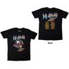 Def Leppard TShirt North American Tour Black Back Print OFFICIAL NEW