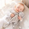 Soft Baby Blanket with Built-in Rattle - Comfort Toy for Infants