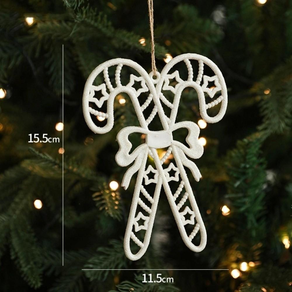 Hängender Weihnachtsdekorationsanhänger Elch Pentagramm Schneeflockendesign Weihnachtsbaumschmuck Kunststoff Weihnachtsgeschenke Weihnachtsfeier