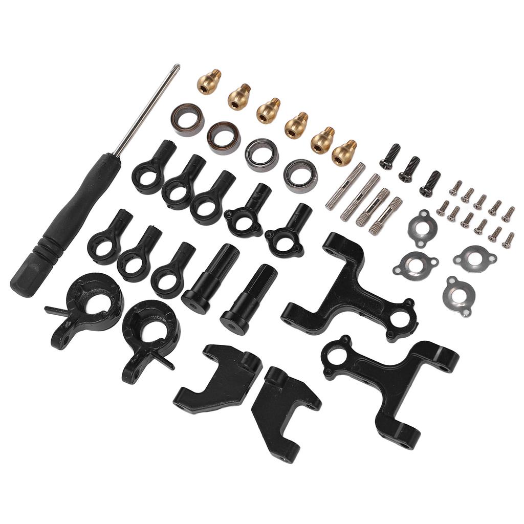 RC Metal Steel Transmission Gear Set for WPL Double Speed RC Gearbox Upgrade DIY Conversion