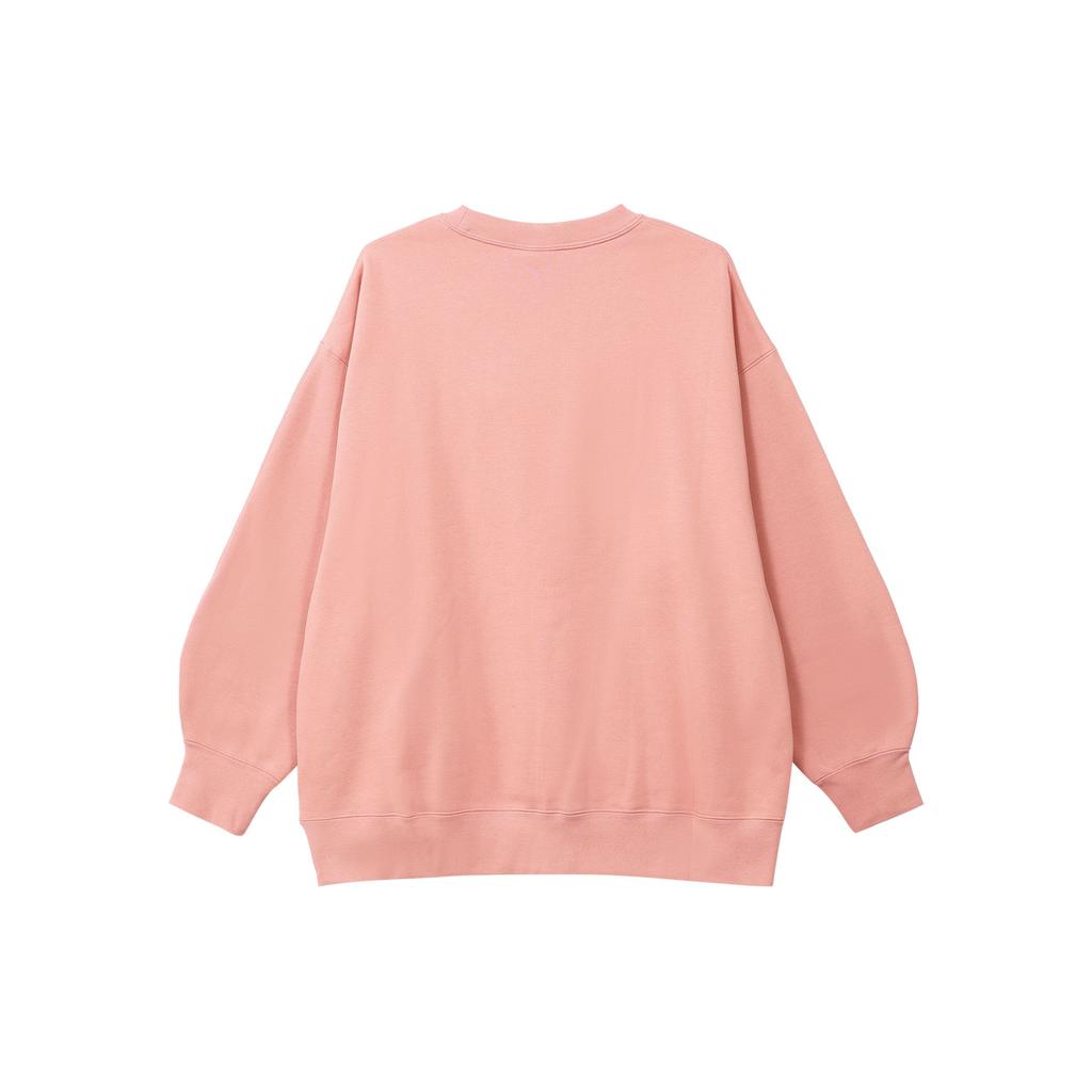 Jordan Flight Solid Crew Neck Fleece Casual Sport Sweatshirt Women Sweatshirt Stardust-Red FB5117-618