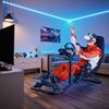 Racing Wheel Stand, Heavy-Duty Integrated Simulator Cockpit Steering Stand, Fit Logitech G25,G27,G29,G920,G923, Thrustmaster T300RS,TX