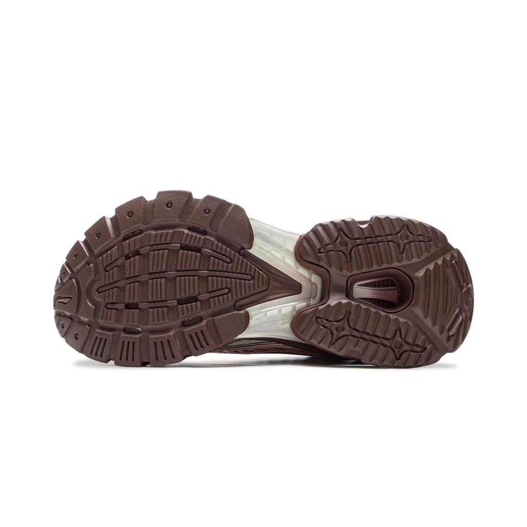 Li Ning Liejun BOW Stable Trend Sports Support Durable Non-Slip Low-Top Lifestyle Casual Shoes Women Casual Shoes Brown Beige AZGV028-3