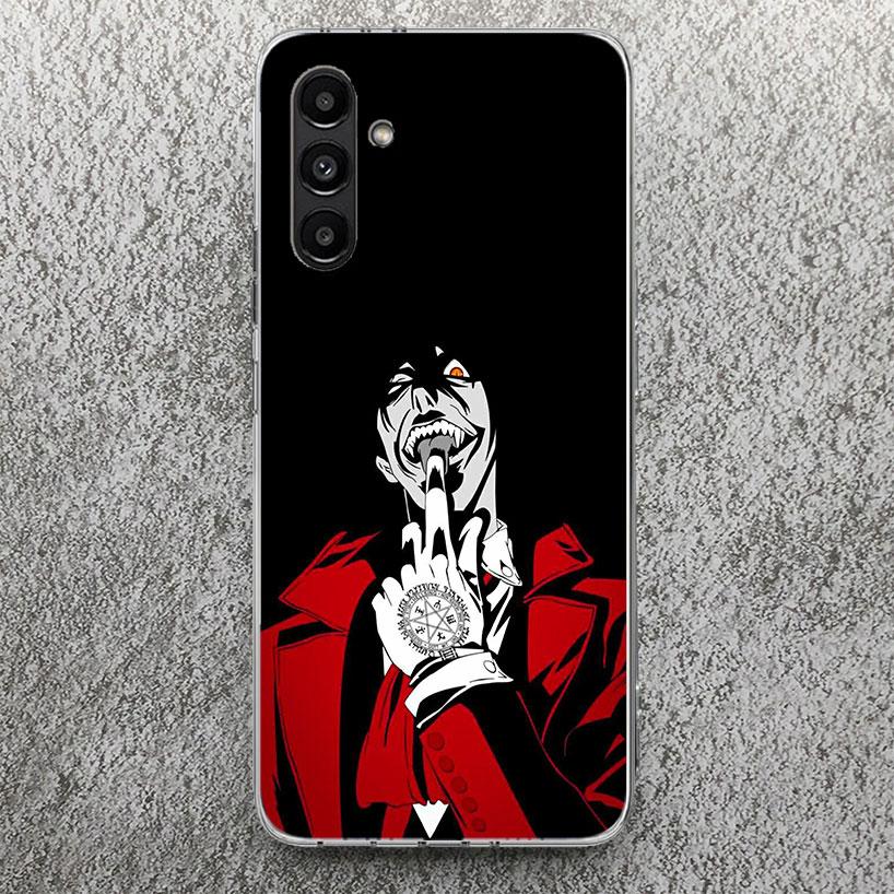 A-Alucard Hellsing Anime Phone Case for Samsung Galaxy A17 A16 A15 A14 A13 A56 A55 A54 A53 A36 A35 A34 A33 A26 A25 A24 A23 A05S