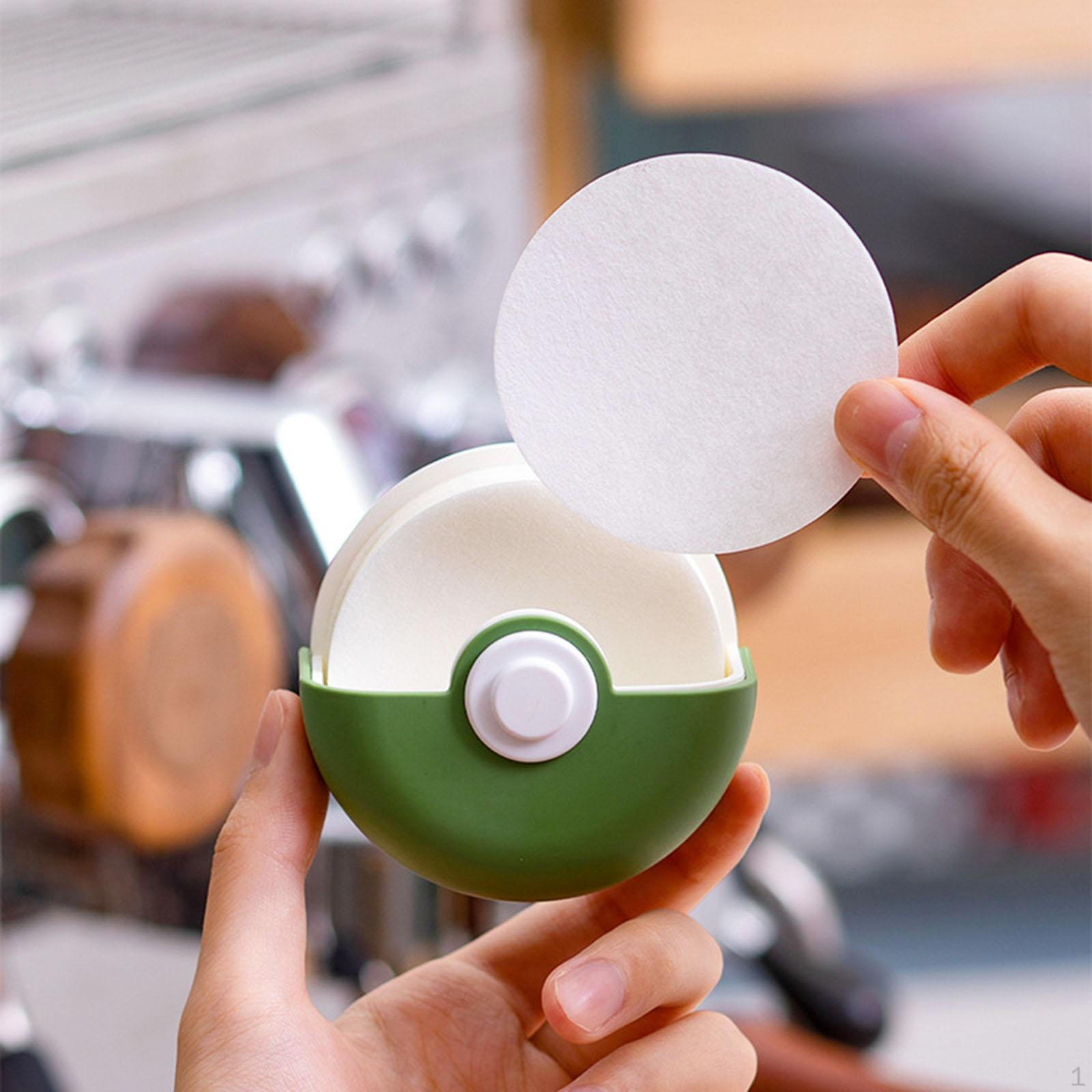 

Держатель для фильтровальной бумаги для кофе, диспенсер для стойки для кафе зелёный