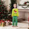 Parent-child Christmas Print Home Suit Long-sleeved Top And Pants