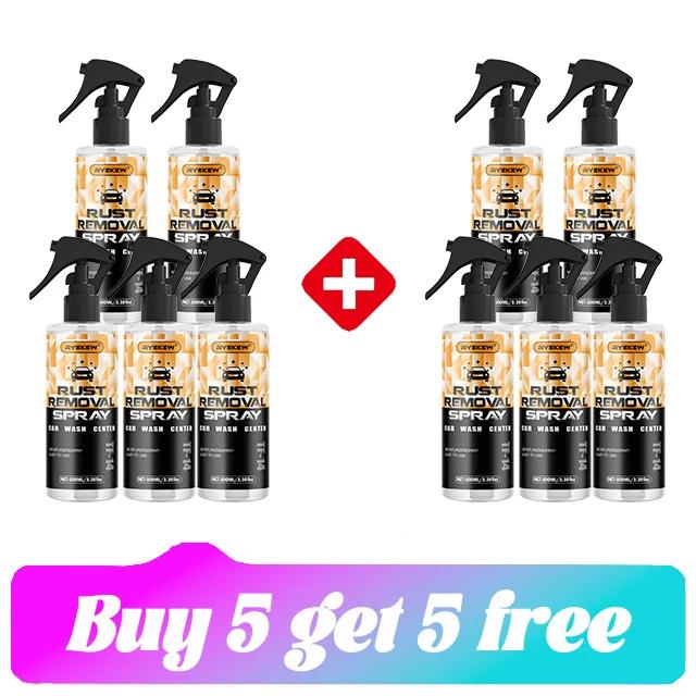 QC19 Car Paint Wheel Hub Iron Powder Rust Remover Car Rust Removal Without Damaging The Paint Removing Yellow Spots Cleaning Car