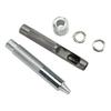 100 Sets Grommets Silver Color Wear Resistant   Production Robust Structure Grommet Tool for Clothing Shoes