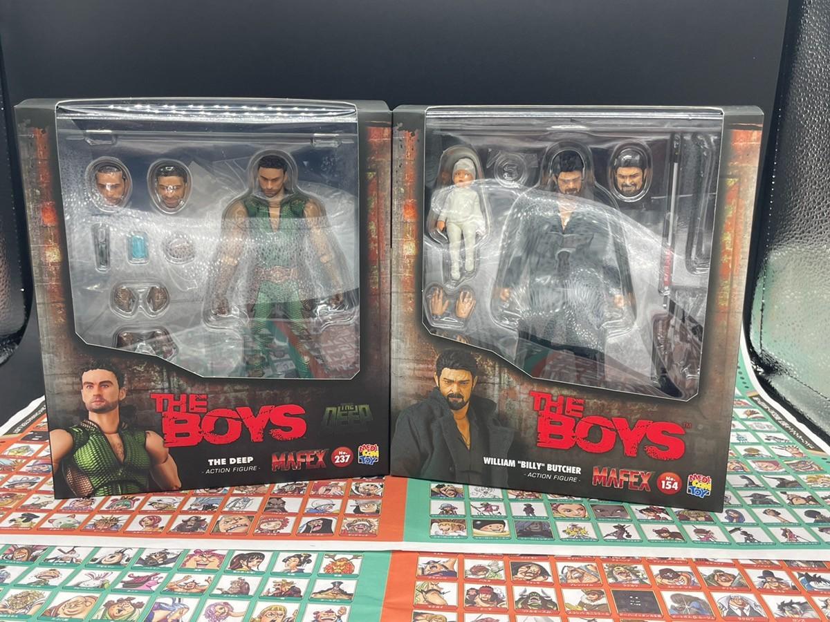 MAFEX Boys Billy Butcher No.154 Deep No.237 Figure Set from Japan