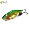 3PCS/lot  Fishing Lure Metal VIB Artificial Lures 5cm-12g-12# VIB Bait with Rotating Sequins Simulation Lure Wobbler