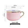 Abay Ceramic Instant Noodle Bowl with Lid