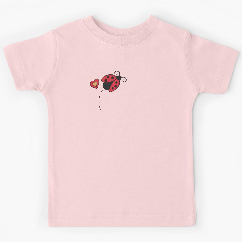Lady Love Bug Kids T-Shirt 100