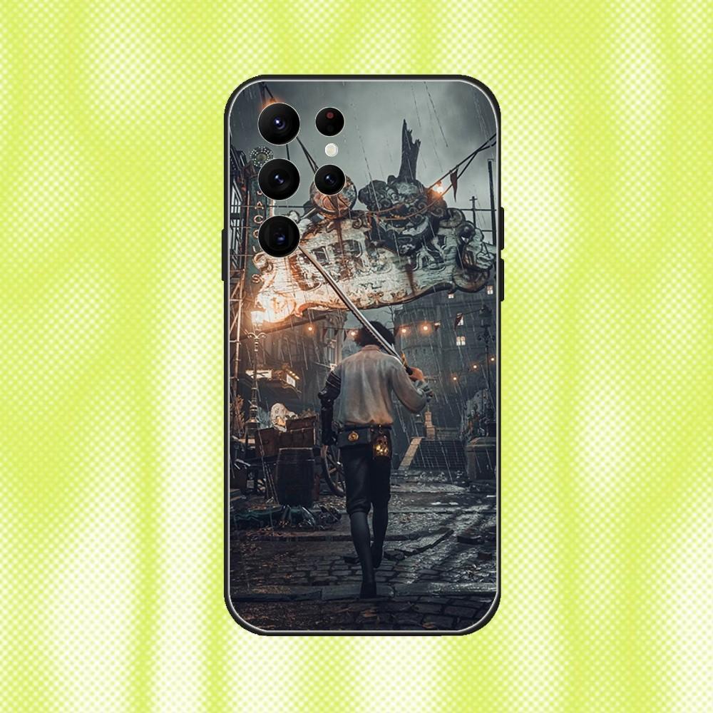 Lies Of P Game Phone Case For Samsung S 25,24,23,22,30,21,10,9,Ultra,Plus,Lite,FE,4,5G Black Soft Case Samsung S21plus