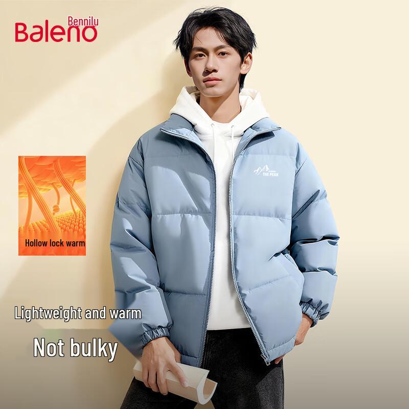 

Baleno Men s Stand-up Collar Thickened Padded Jacket 4XL