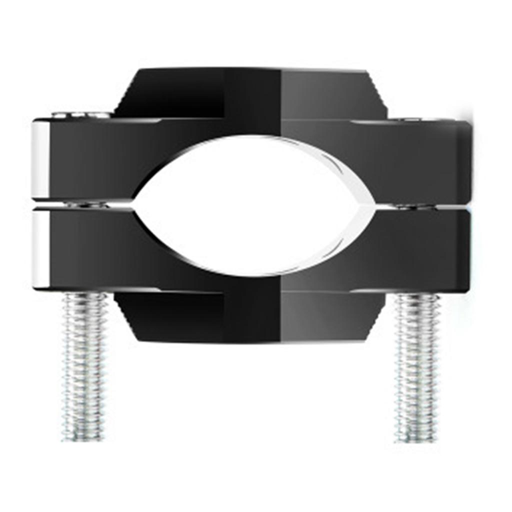 Motorcycle Bumper Clamp Bracket Driving Fog Lights Holder Turn Signal Light Mounting 360 Degree Adjustment