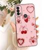 Phone Case For Motorola Moto E30 E40 E20 E14 Funda Moto E7 Power E7 Plus Soft Matte Silicone Back Cover Daisy Floral Cat  Bumper