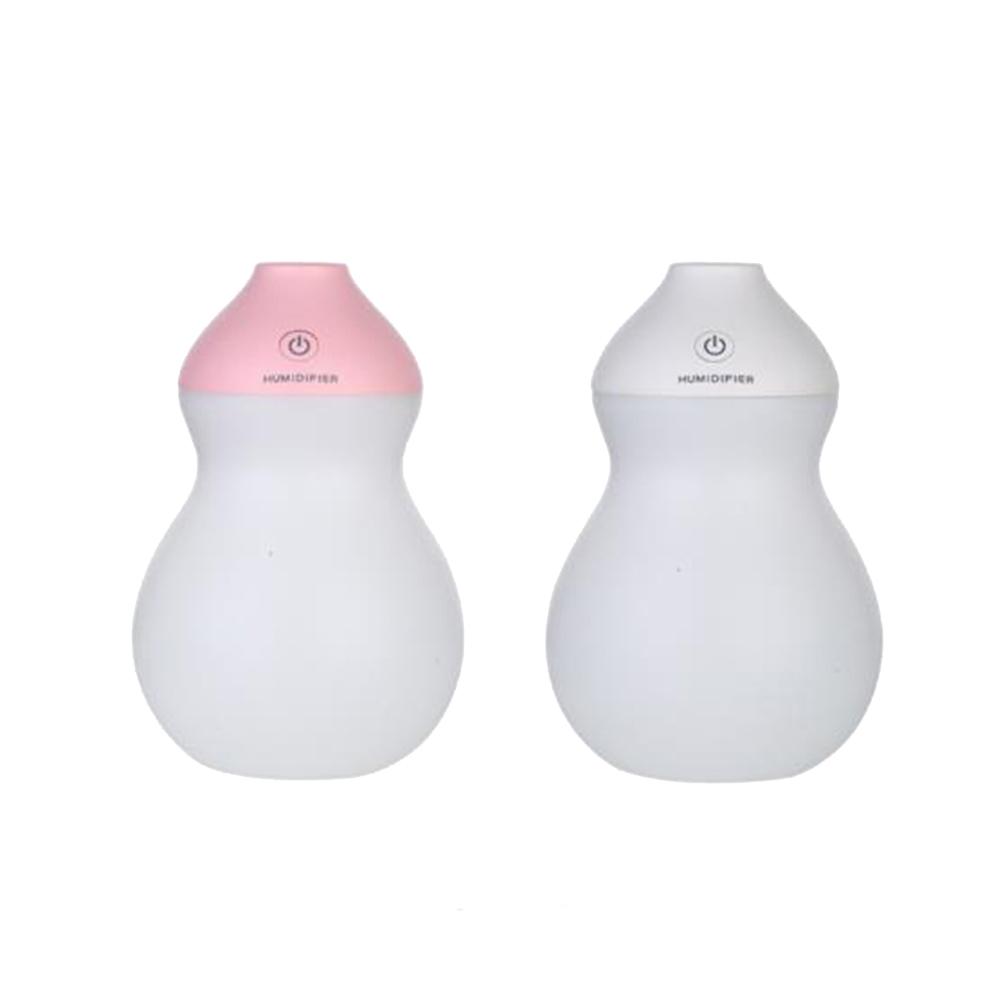 Cute Calabash Humidifier LED Night Light Moisturizing Instrument for Home Car Decoration