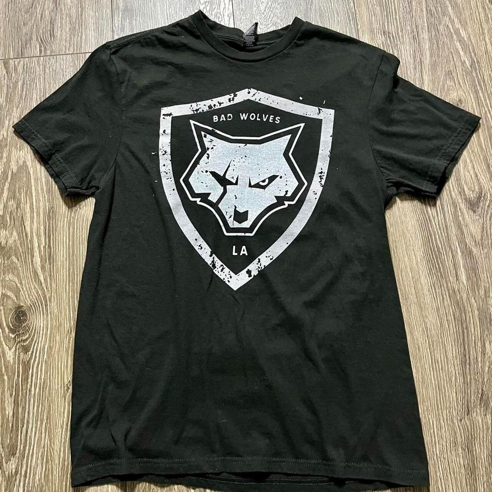 Bad Wolves LA You Better Learn To Live T Shirt Black All Size S-5XL Unisex T-Shirt XL
