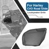 Grelhas de Alto-falante Laterais Pretas para Motocicleta Tampa de Buzina Malha de Acabamento Para Harley Touring CVO 112 117 Road Glide Street Glide 2026 2026 2026