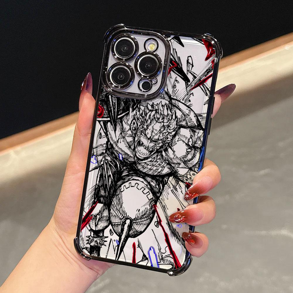 Japan O-One Piece Art Soft Funda For iPhone 17 Pro 16 15 14 13 12 11 Pro Max Case 17 Plus 17E 16E 17Air Protection Phone Cover