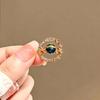 Japanese Style Illusion Colorful Universe Planet Brooch, Women's Trendy Personality Pin, Anti-Exposure Buckle for Cardigan Suit Pin Accessories