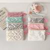 Wash Pouch Bow Cosmetic Bag Korean Y2K Korean Style Pencil Case Sweet Bow Stationery Bag  Women