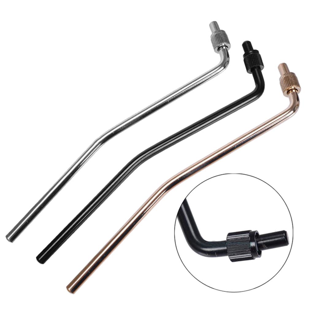 Guitar Double Tremolo Arm Bar with Whammy Bar Jacks Double Tremolo Arm Socket for Electric Guitar Tremolo Bridge