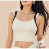 Womens Tennis Skirt Set Sleeveless Sportswear Running Gym Yoga Badminton Outdoor Fitness