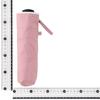 Francfranc Folding Umbrella with Blackout Pink Rain or Piping, 47cm, (For Shine)
