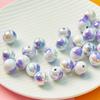 16mm retiazka na mobilný telefón Materiál šperkov Urob si sám náramok Love Ball Loose Beads Keychained Beaded Accessories 5pcs akrylový náhrdelník